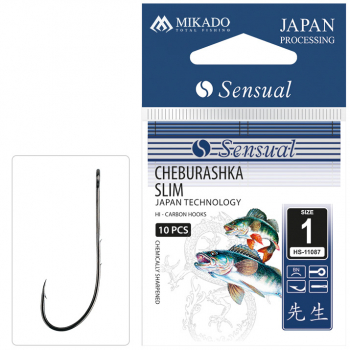 Haczyk Mikado - Sensual - Cheburashka Mikado Slim Nr 2/0 Bn - Op.8szt.