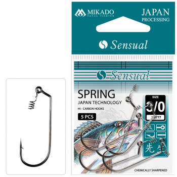 Haczyk Mikado - Sensual - Spring Nr 3/0 Bn - Op.5szt.