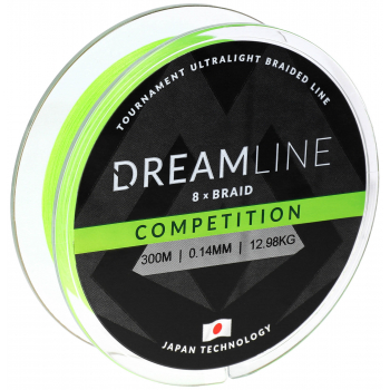Plecionka Mikado Dreamline Competition - 0.23mm /23.61kg /300m - Fluo Zielona