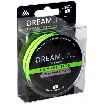 Plecionka Mikado Dreamline Competition - 0.16mm /15.54kg /300m - Fluo Zielona